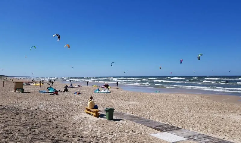 Monciskes kitesurfing spot – beginner wave water