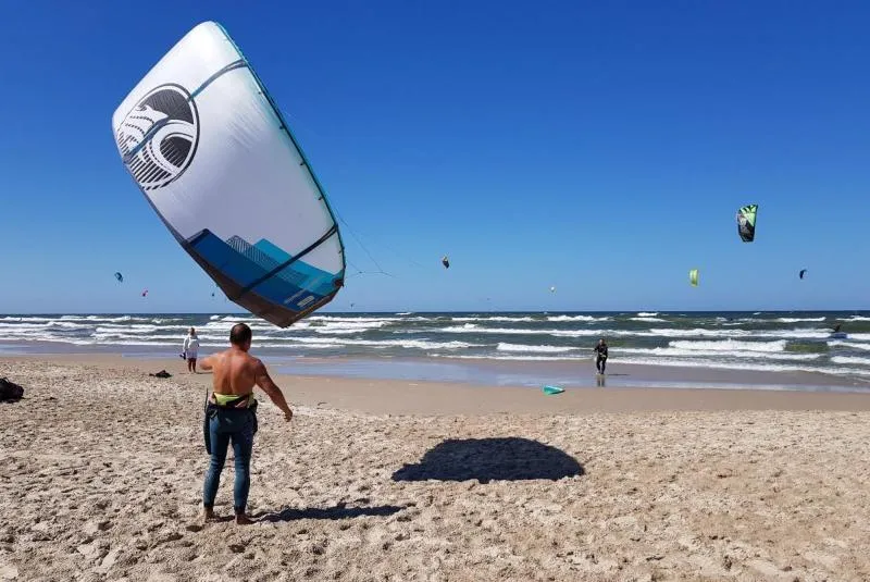 Monciskes kitesurfing spot – beginner wave water