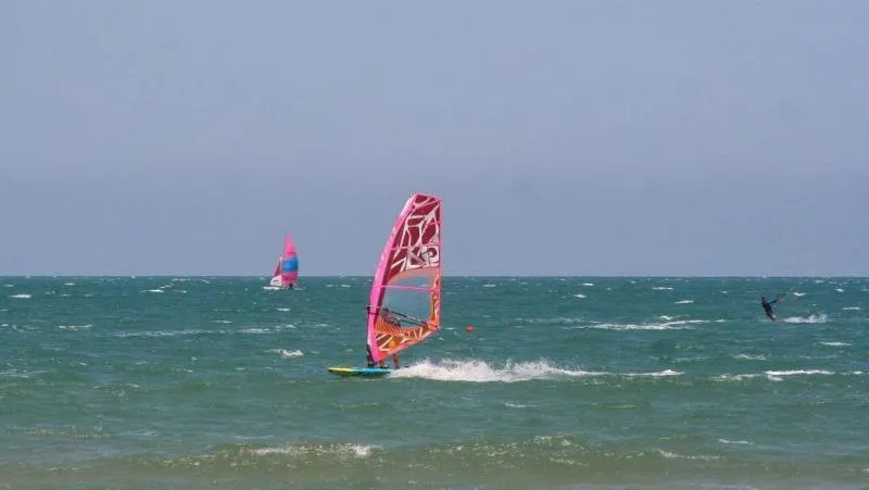 Vieste-San Lorenzo Beach kitesurfing spot – beginner flat water