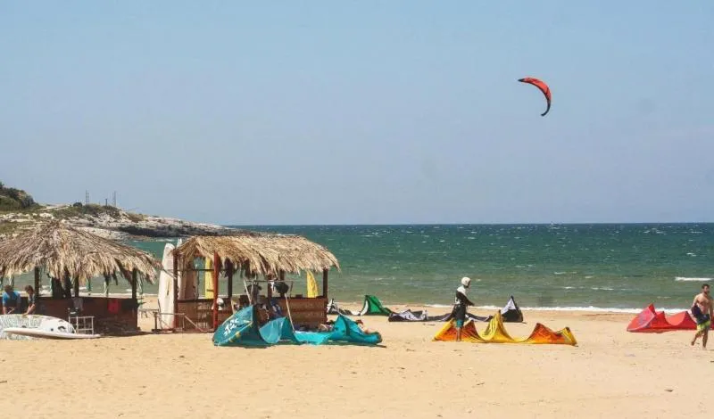Vieste-San Lorenzo Beach kitesurfing spot – beginner flat water
