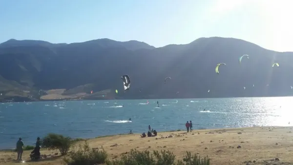 Embalse Puclaro kitesurfing spot – beginner flat water