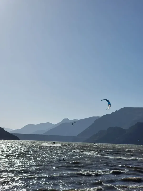 Embalse Puclaro kitesurfing spot – beginner flat water