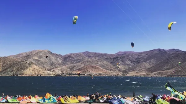 Embalse Puclaro kitesurfing spot – beginner flat water