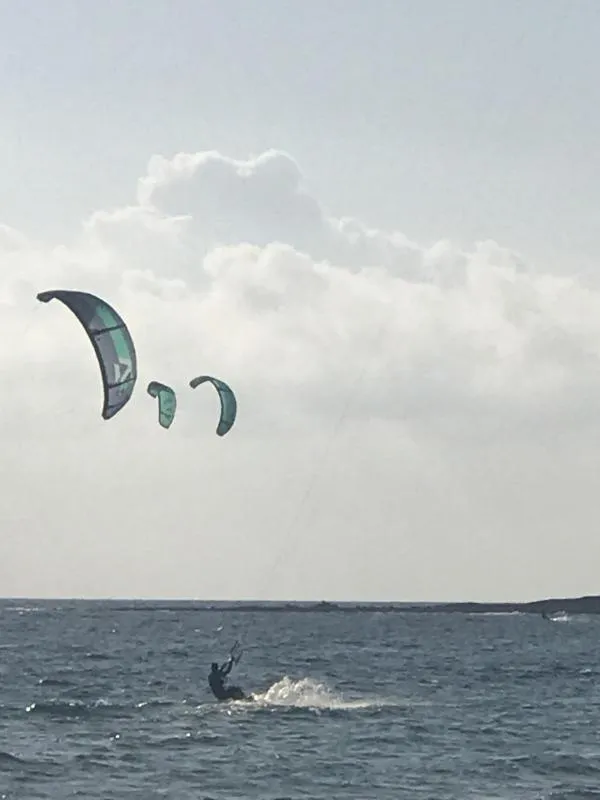 Porto Cesareo Lagoon kitesurfing spot – beginner chop water