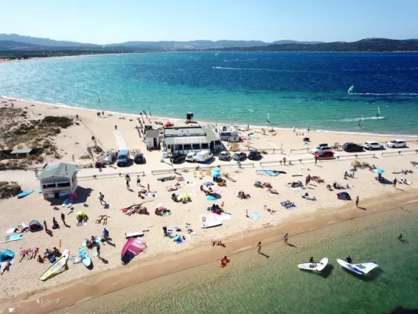 Porto Pollo kitesurfing spot – beginner chop water