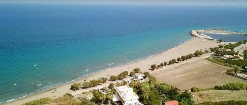 Theologos Rhodos kitesurfing spot – beginner flat water