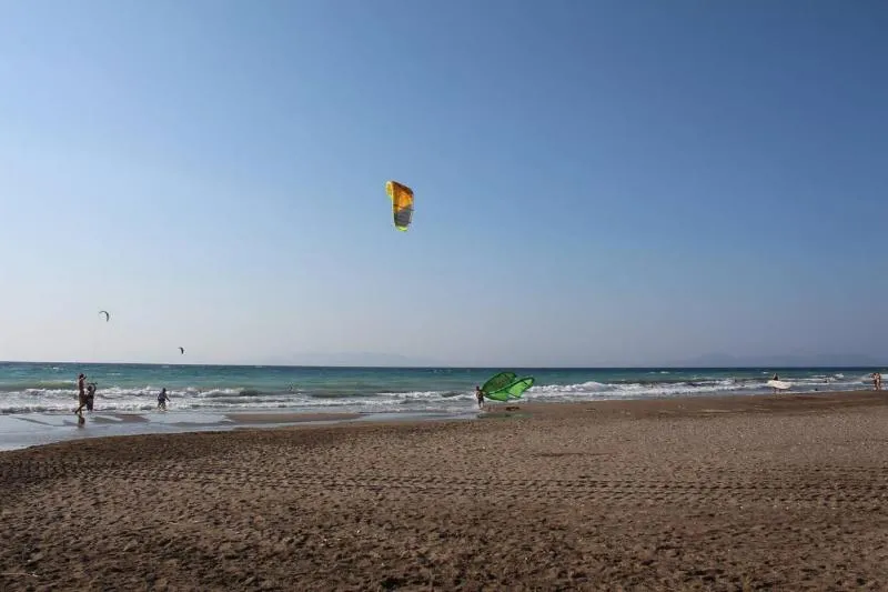 Theologos Rhodos kitesurfing spot – beginner flat water