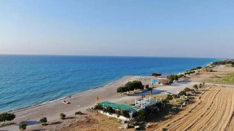 Theologos Rhodos kitesurfing spot – beginner flat water