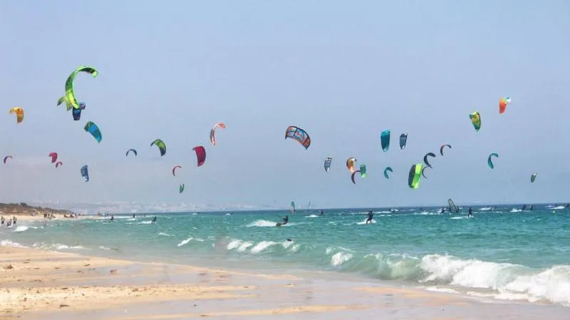 Valdelagrana kitesurfing spot – beginner flat water