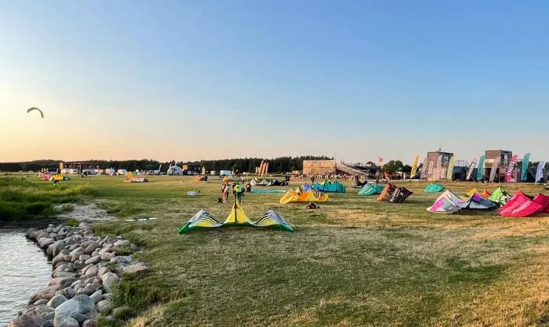 Svencele kitesurfing spot – beginner flat water