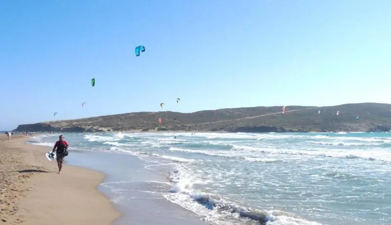 Prassonissi - Rhodes kitesurfing spot – intermediate chop water