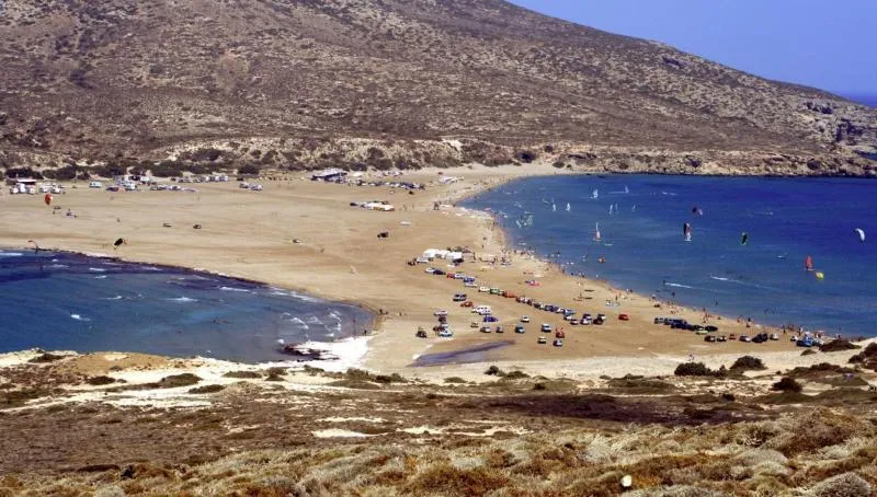 Prassonissi - Rhodes kitesurfing spot – intermediate chop water