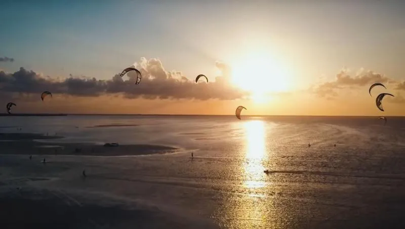 Isla Blanca Cancun kitesurfing spot – beginner flat water