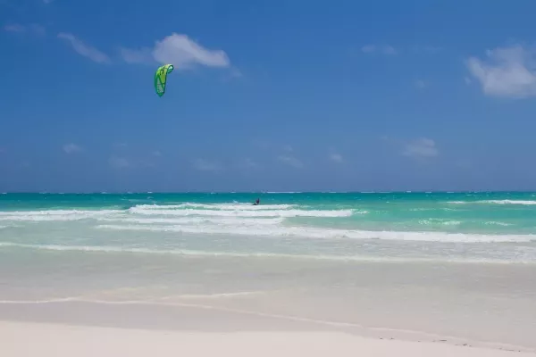 Boca Paila - Sian ka'an kitesurfing spot – beginner chop water