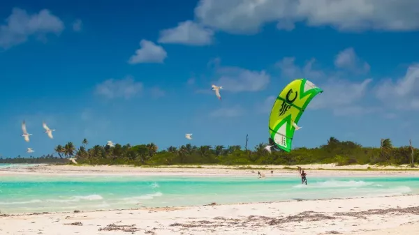 Boca Paila - Sian ka'an kitesurfing spot – beginner chop water