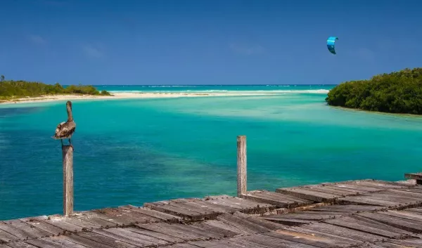 Boca Paila - Sian ka'an kitesurfing spot – beginner chop water