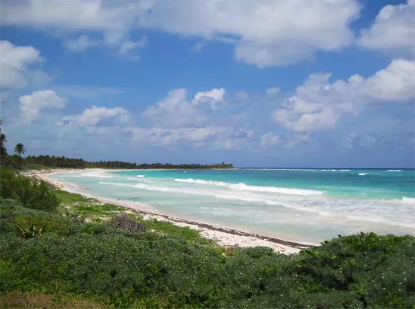 Boca Paila - Sian ka'an kitesurfing spot – beginner chop water