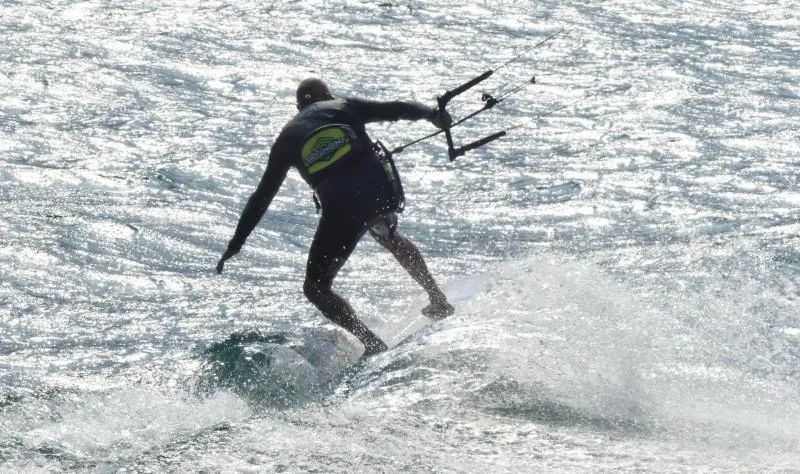 Lake Garda North kitesurfing spot – beginner chop water