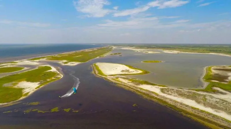 Corpus Christi Bay kitesurfing spot – beginner flat water