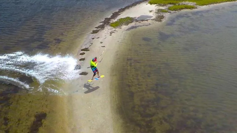 Corpus Christi Bay kitesurfing spot – beginner flat water