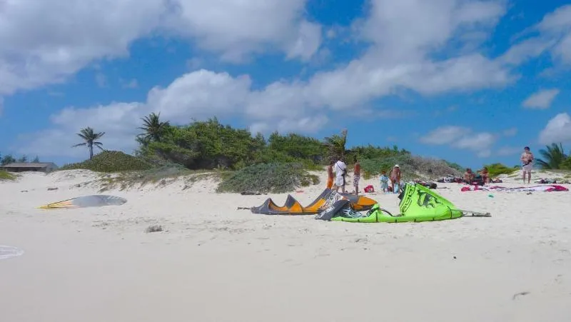 Silver Sands kitesurfing spot – intermediate wave water