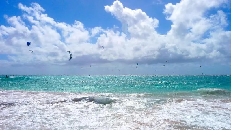 Silver Sands kitesurfing spot – intermediate wave water