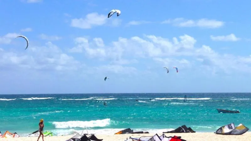 Silver Sands kitesurfing spot – intermediate wave water