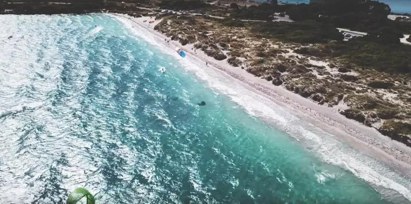 Woodman Point kitesurfing spot – beginner flat water