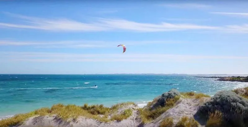 Woodman Point kitesurfing spot – beginner flat water