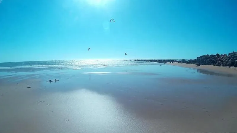 Souiria Beach kitesurfing spot – beginner chop water