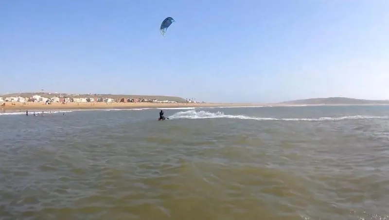Souiria Beach kitesurfing spot – beginner chop water