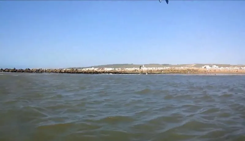 Souiria Beach kitesurfing spot – beginner chop water