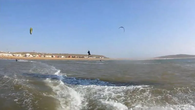 Souiria Beach kitesurfing spot – beginner chop water