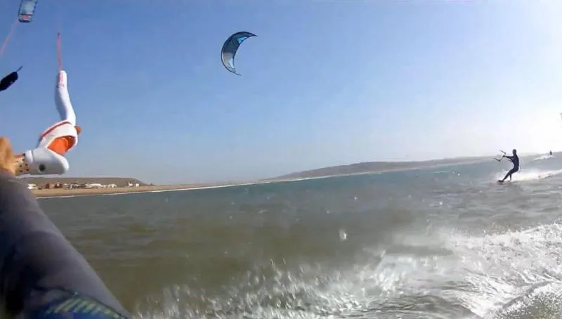 Souiria Beach kitesurfing spot – beginner chop water