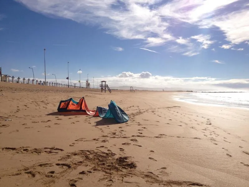 Souiria Beach kitesurfing spot – beginner chop water
