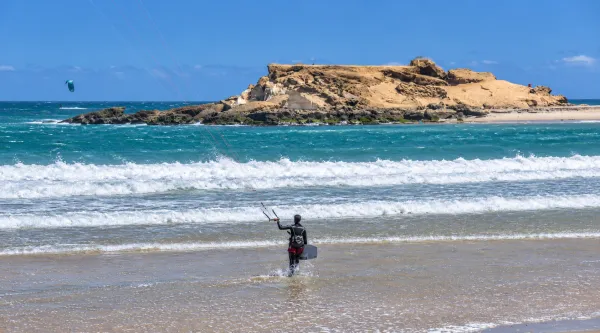 Dakhla kitesurfing spot – beginner flat water