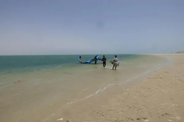 Dakhla kitesurfing spot – beginner flat water