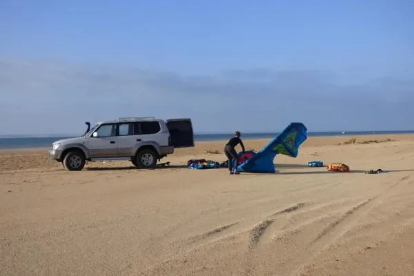 Dakhla kitesurfing spot – beginner flat water