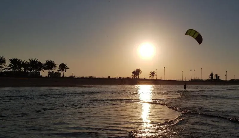 Wudam As Sahil kitesurfing spot – beginner chop water