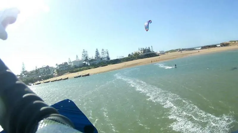 Oualidia Lagoon kitesurfing spot – beginner flat water