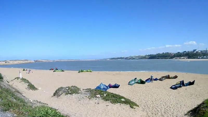 Oualidia Lagoon kitesurfing spot – beginner flat water