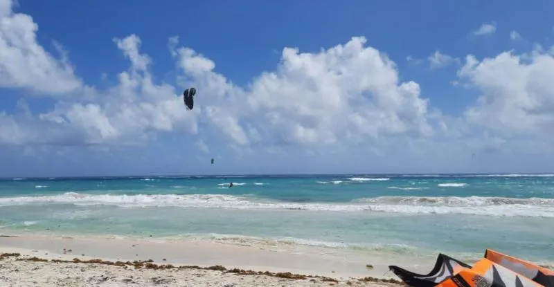 Tulum kitesurfing spot – intermediate chop water
