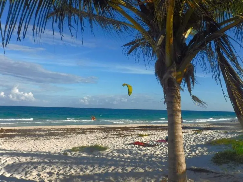 Tulum kitesurfing spot – intermediate chop water