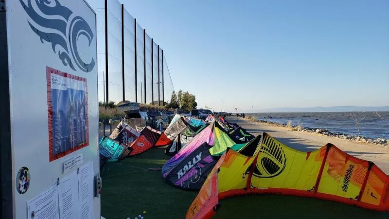 3rd Ave kitesurfing spot – intermediate chop water