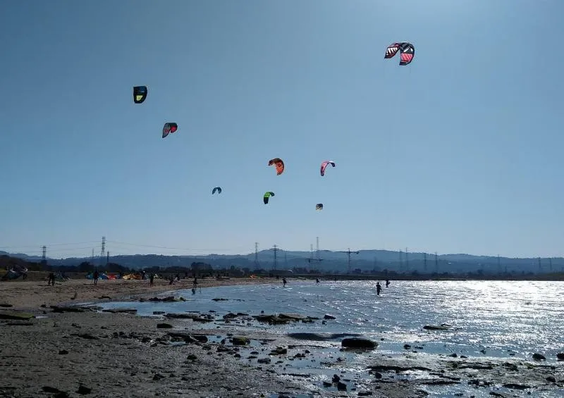 3rd Ave kitesurfing spot – intermediate chop water
