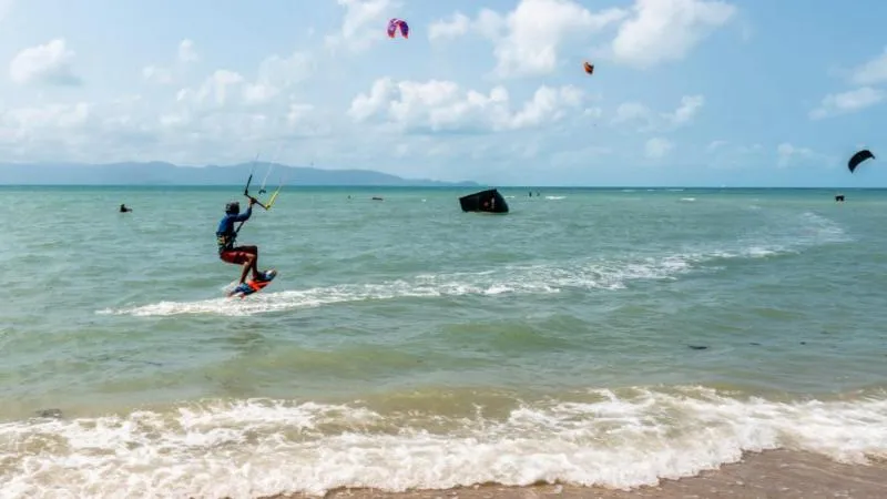 Baan Tai Beach kitesurfing spot – beginner flat water