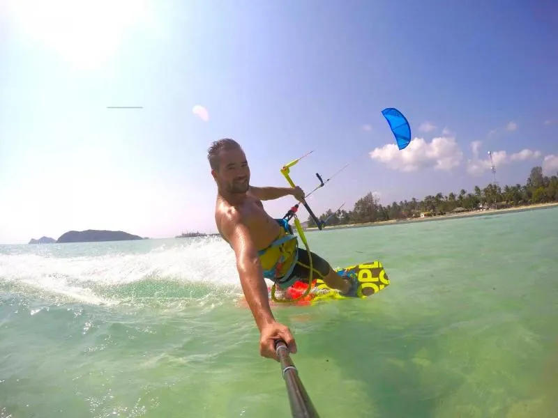 Baan Tai Beach kitesurfing spot – beginner flat water
