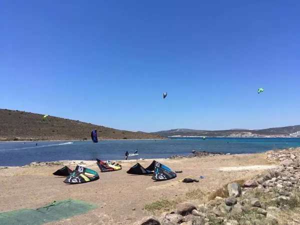 Alaçati North Wind Spot kitesurfing spot – beginner flat water