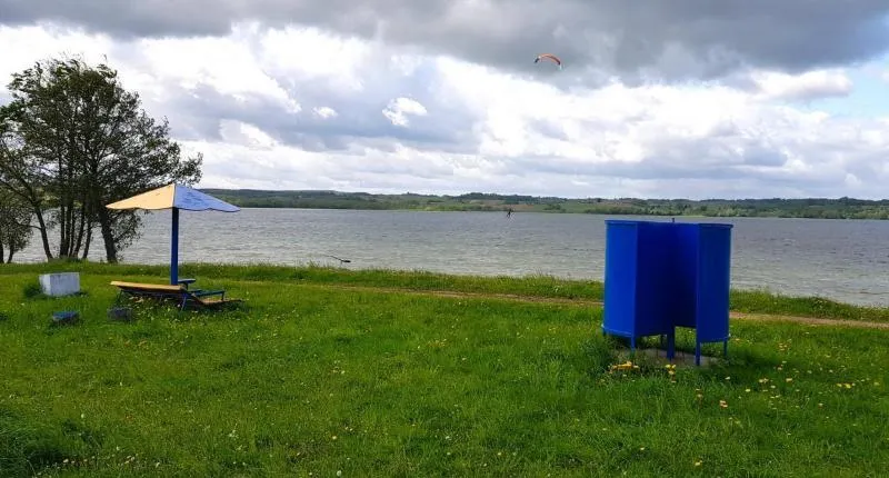 Vievis kitesurfing spot – intermediate chop water