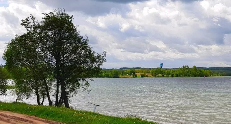 Vievis kitesurfing spot – intermediate chop water